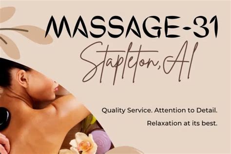Erotic massage Stapleton